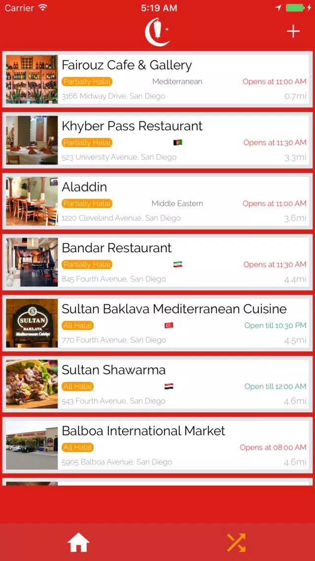 Halal Foodie Screenshots