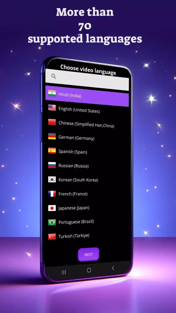AI Auto Captions Screenshots
