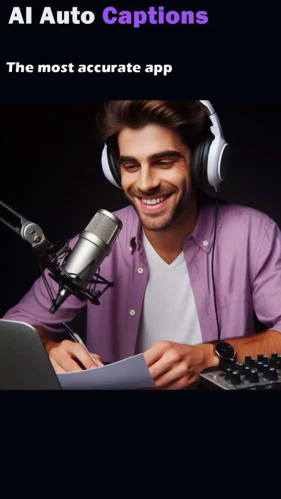 AI Auto Captions Screenshots