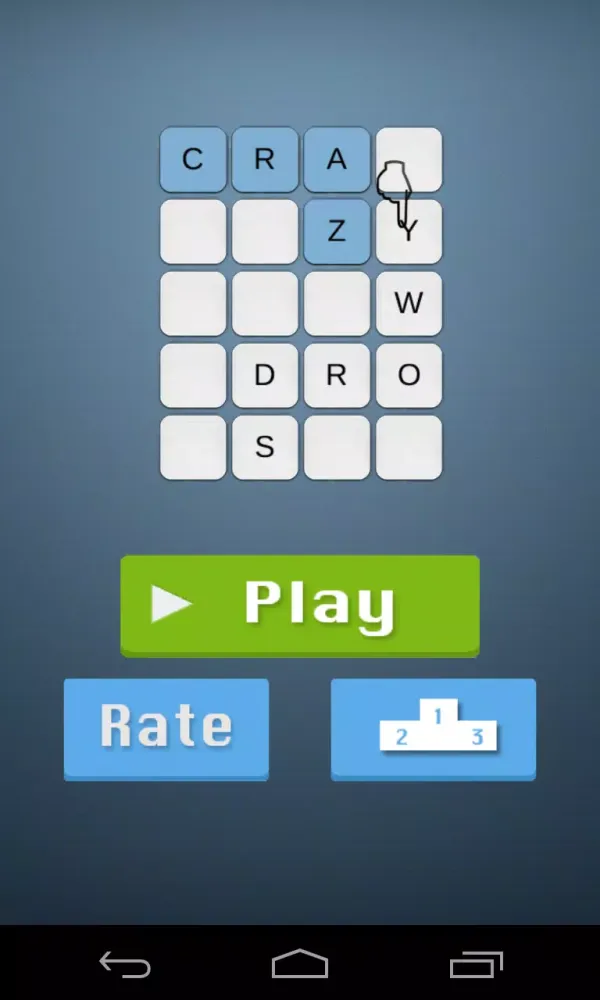 Capturas de tela do Crazy Words
