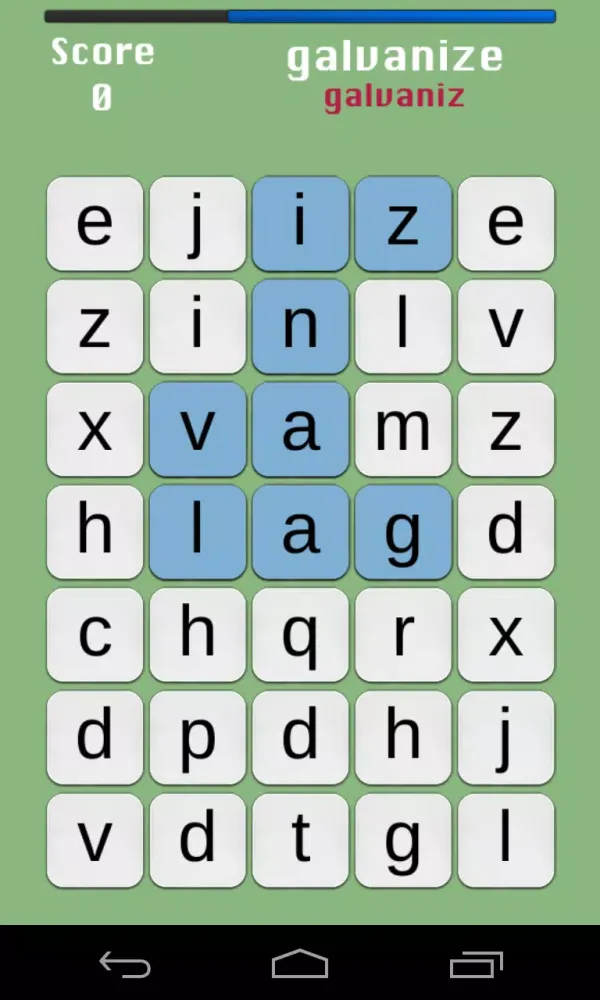 Capturas de tela do Crazy Words