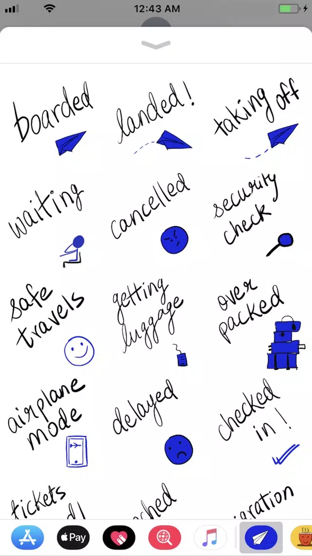 Flight Status Stickers应用截图
