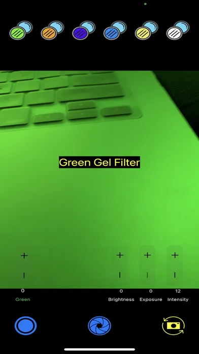 Gel Filter Cam スクリーンショット