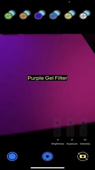 Gel Filter Cam スクリーンショット
