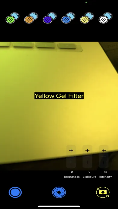 Gel Filter Cam スクリーンショット