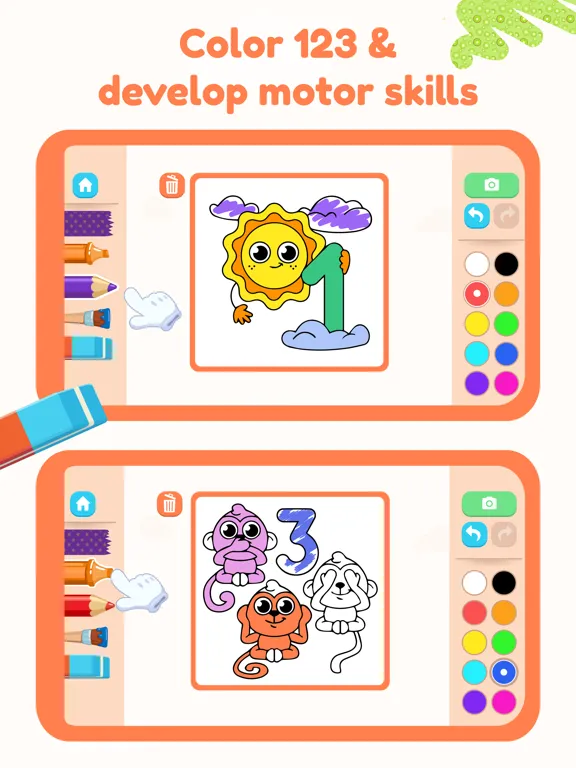 Screenshot di DRAWING Games for Kids & Color iPad 
