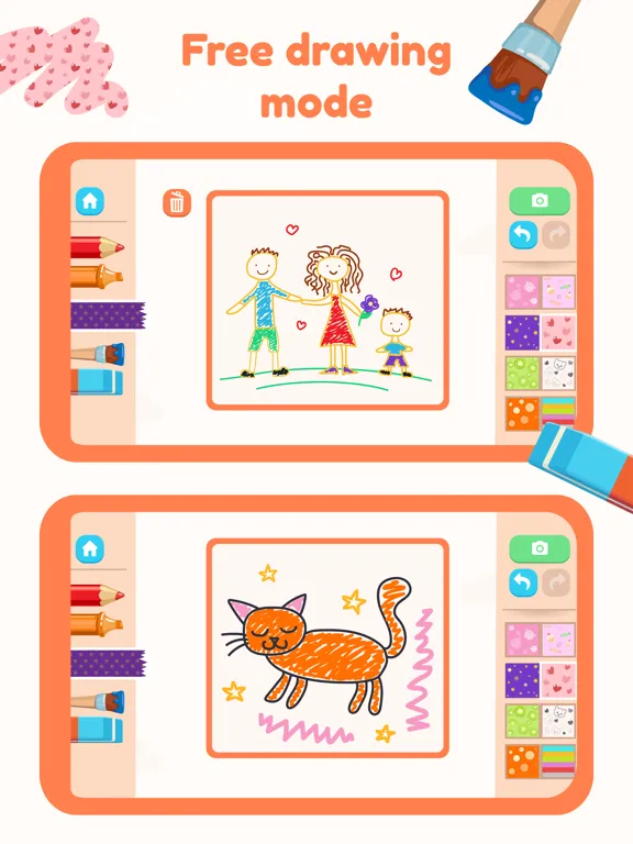 Screenshot di DRAWING Games for Kids & Color iPad 