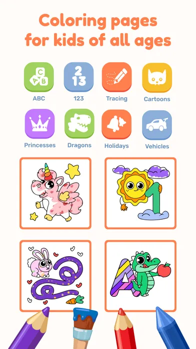 Screenshot di DRAWING Games for Kids & Color