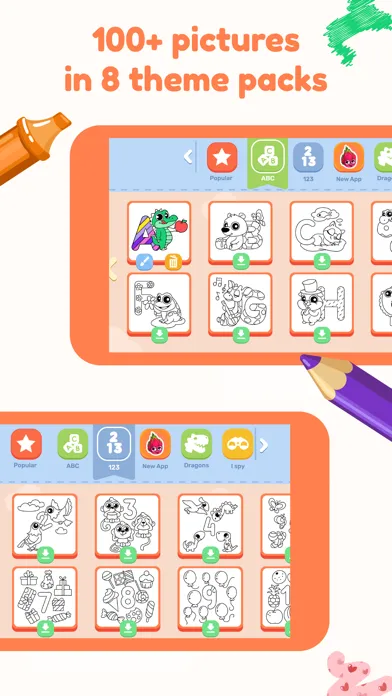 Screenshot di DRAWING Games for Kids & Color