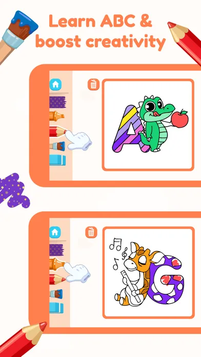 Screenshot di DRAWING Games for Kids & Color