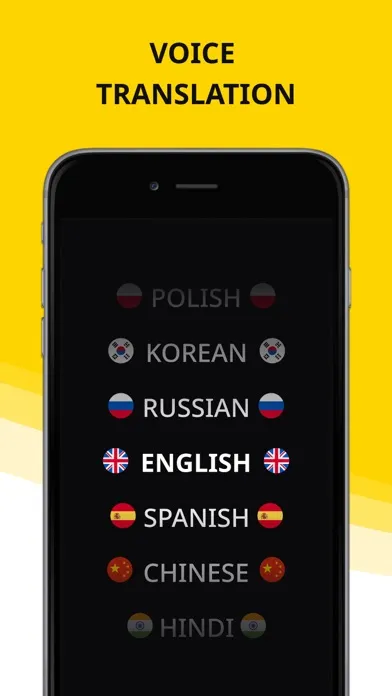 Ảnh chụp màn hình của Translator Guru: Voice & Text