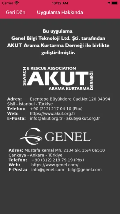 Güvendeyim Screenshots