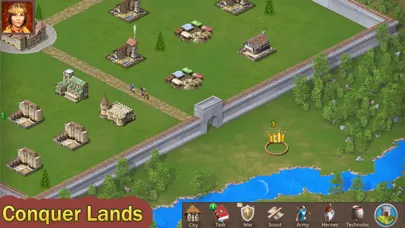 Capturas de tela do Lords of Kingdoms