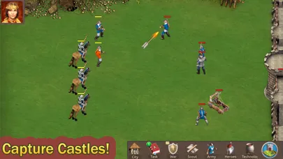 Capturas de tela do Lords of Kingdoms