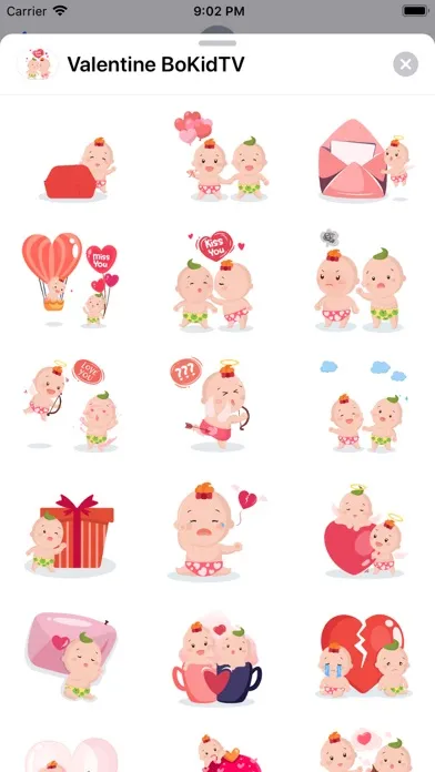 Valentine Emoji Funny Stickers স্ক্রিনশট