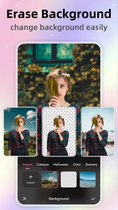 Passport Photo Editor Eraser سکرین شاٹس
