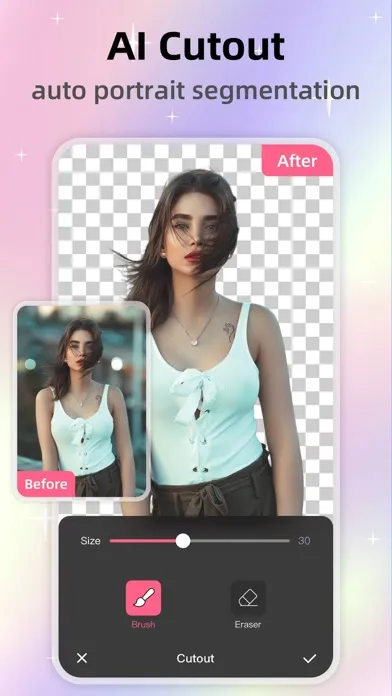 Passport Photo Editor Eraser سکرین شاٹس