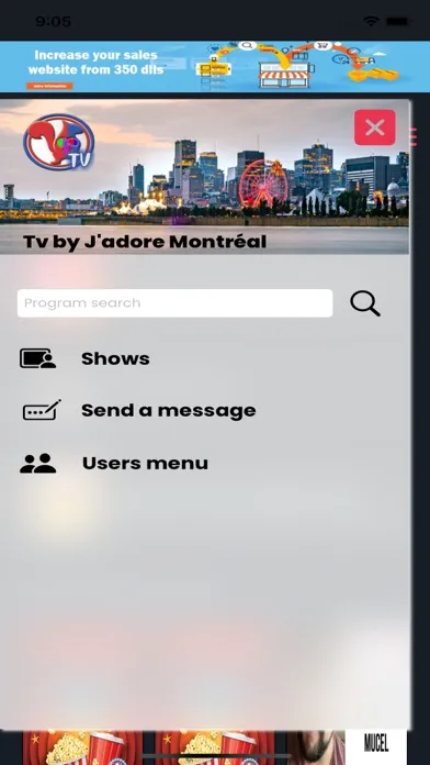 Zrzuty ekranu Tv Montreal