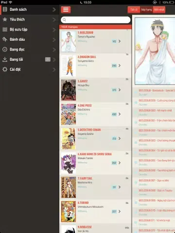 Manga Việt HD iPad  স্ক্রিনশট