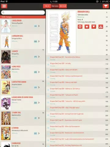 Manga Việt HD iPad  স্ক্রিনশট