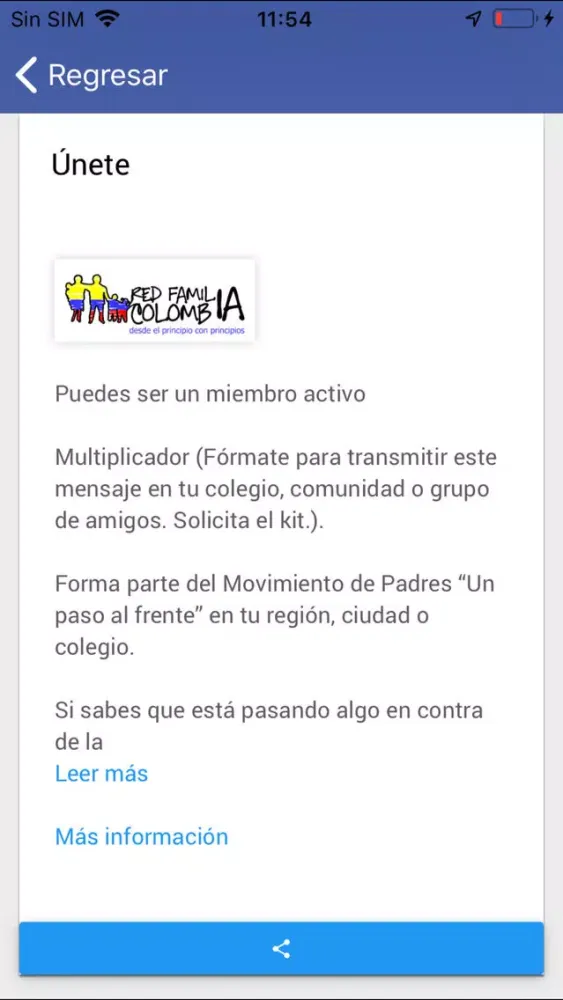Capturas de pantalla de Red Familia Colombia