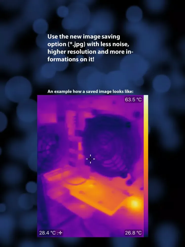 Thermal Camera+ For Flir ONE iPad  스크린샷