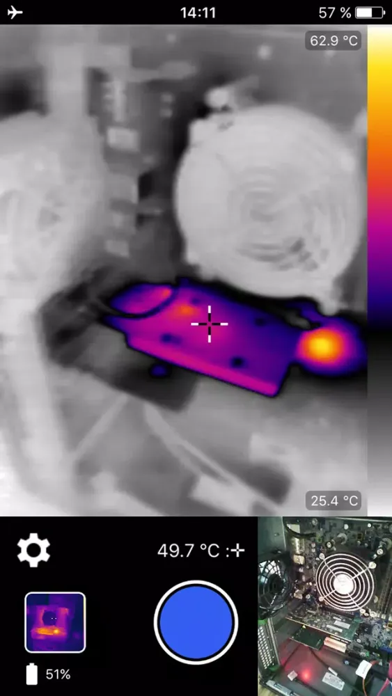 Thermal Camera+ For Flir ONE 스크린샷