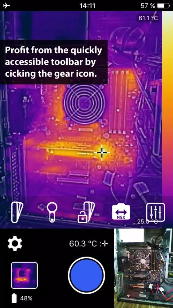 Thermal Camera+ For Flir ONE 스크린샷