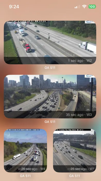 Tangkapan layar 511 Georgia Traffic Cameras