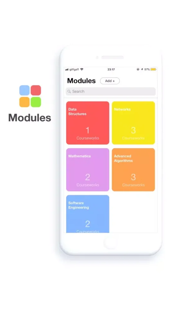 Captures d'écran de Modules