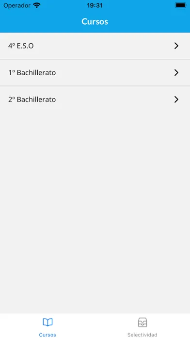Capturas de pantalla de Clases de Apoyo