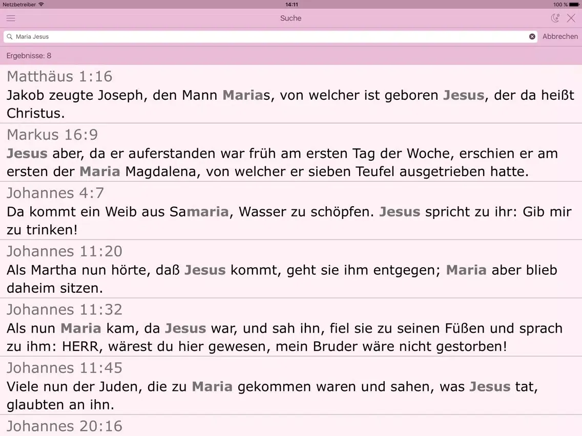 Die Luther Frauen-Bibel. The Women’s Audio Bible in German iPad 应用截图