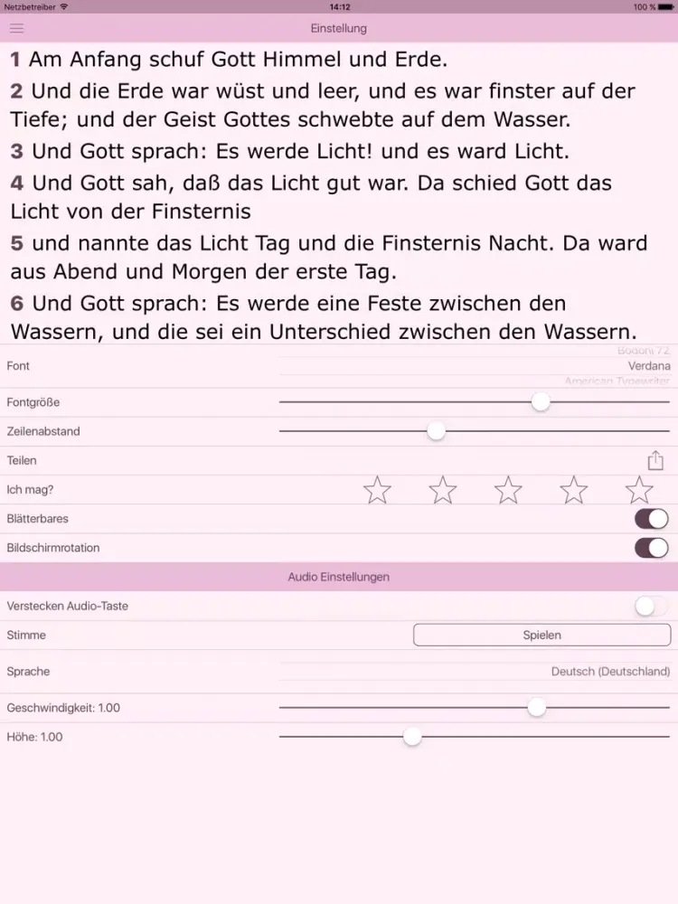 Die Luther Frauen-Bibel. The Women’s Audio Bible in German iPad 应用截图