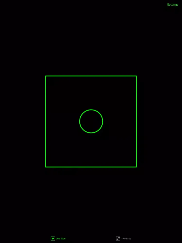 Screenshot di Throw the dice! iPad 