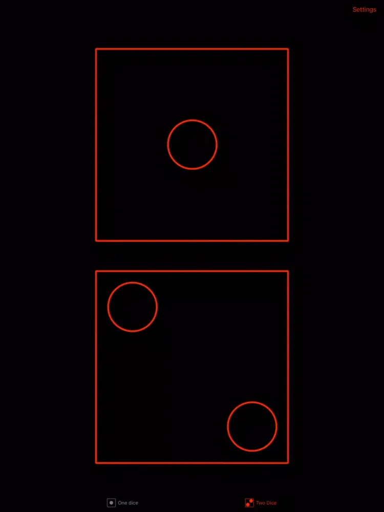 Screenshot di Throw the dice! iPad 