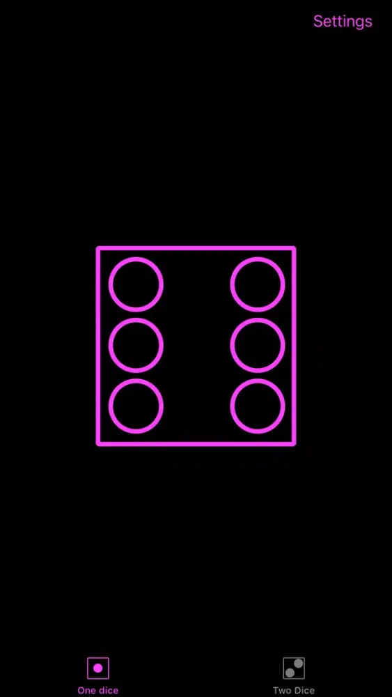 Screenshot di Throw the dice!
