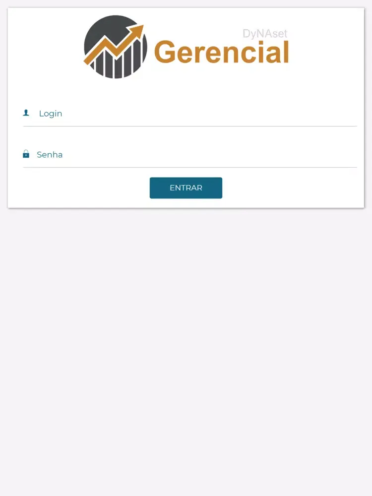 DyNAset Gerencial Novo iPad  Screenshots