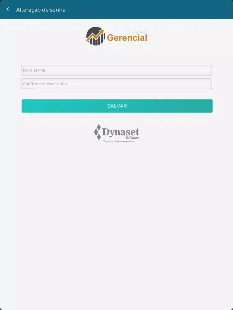 DyNAset Gerencial Novo iPad  Screenshots