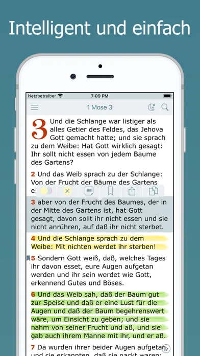 Captures d'écran de Die Elberfelder Bibel Audio