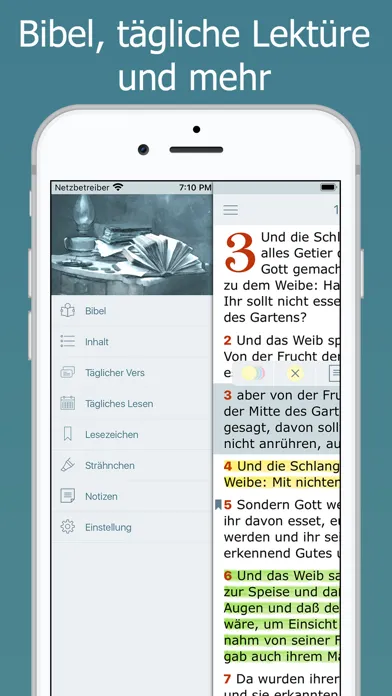 Captures d'écran de Die Elberfelder Bibel Audio