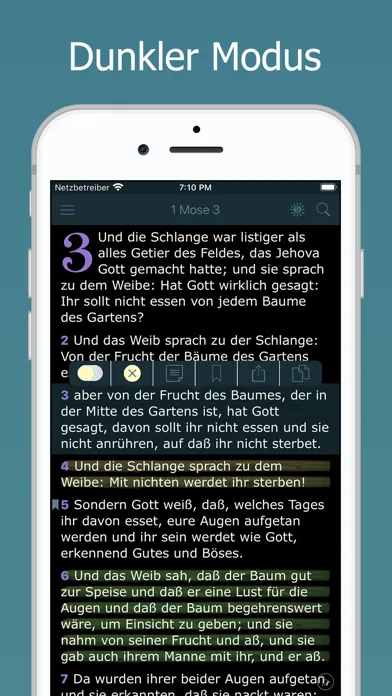 Captures d'écran de Die Elberfelder Bibel Audio