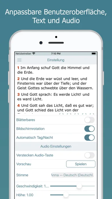 Captures d'écran de Die Elberfelder Bibel Audio