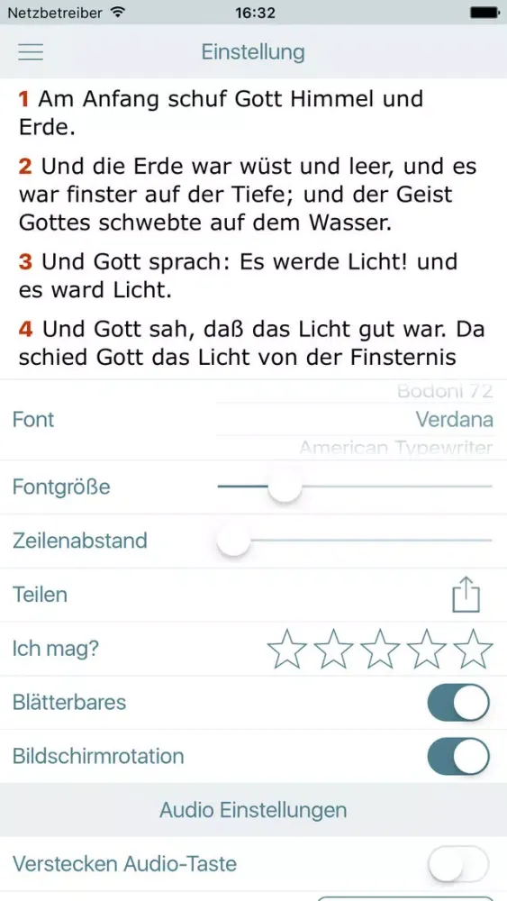 Tangkapan layar Luther Bibel (Holy Bible in German)