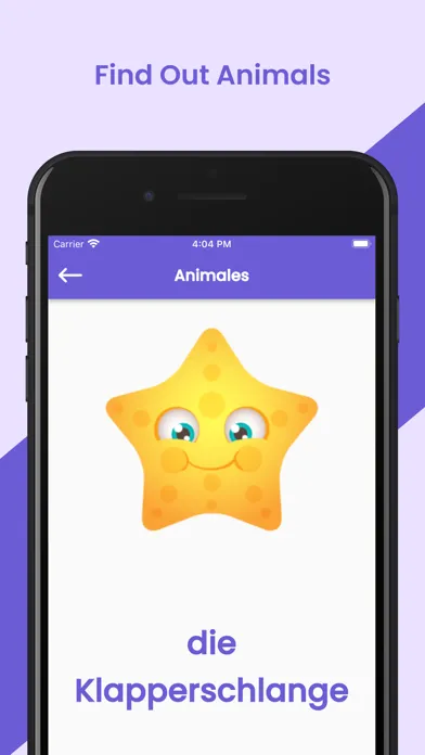 ภาพหน้าจอของ German for kids and beginners