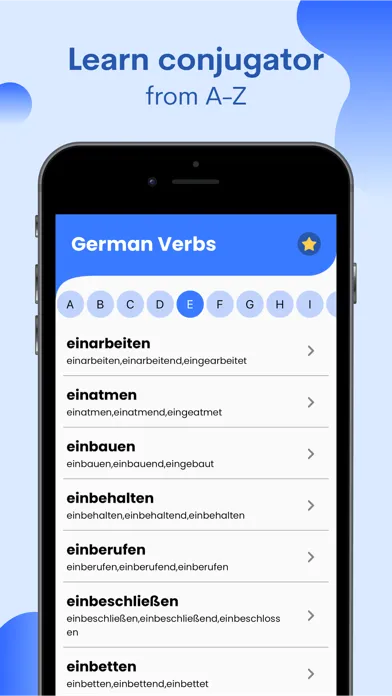 German Verbs Conjugator应用截图