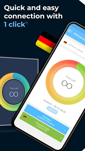 VPN Germany: unlimited VPN app Screenshots
