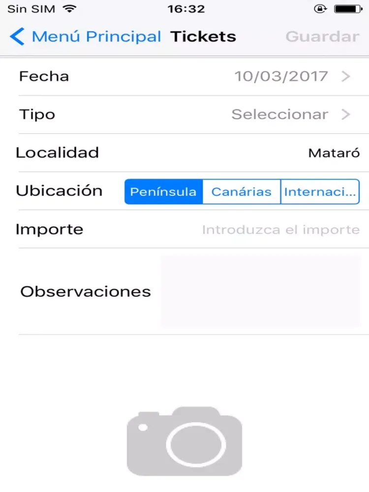 Jano Notas de Gastos iPad 應用截圖