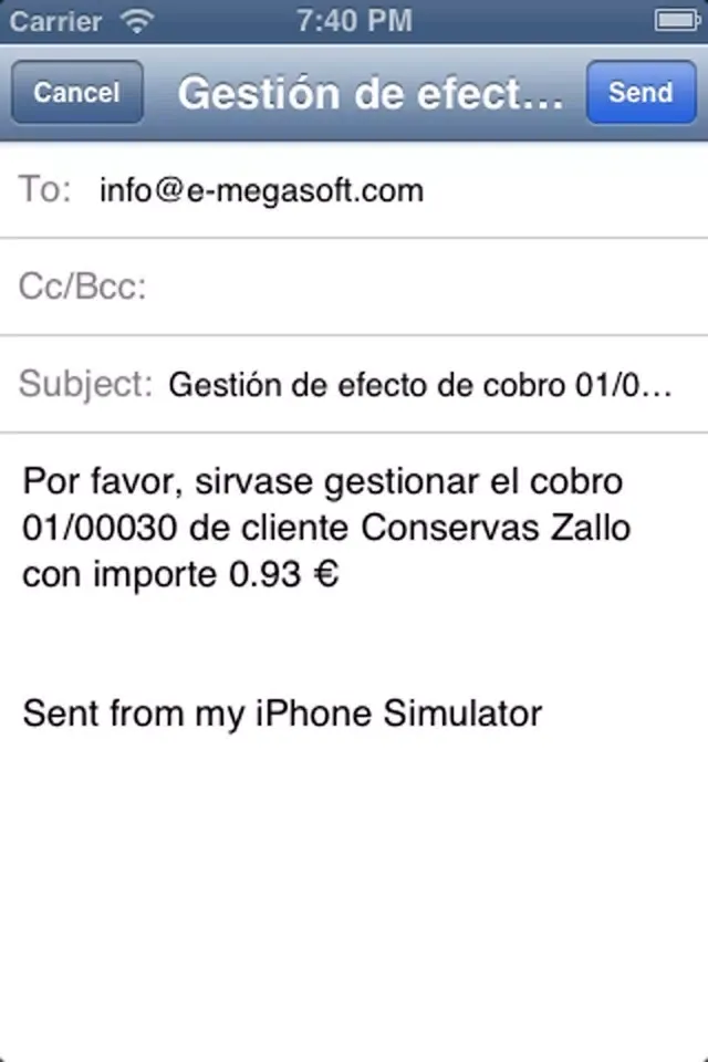 Gestión de Cobros y Pagos スクリーンショット