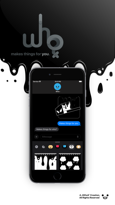 JWhoX GET Ink Sticker スクリーンショット