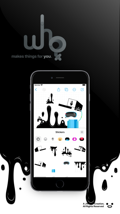 JWhoX GET Ink Sticker スクリーンショット